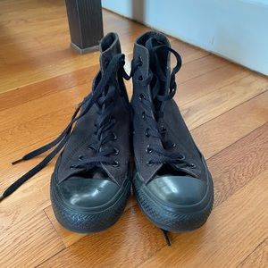Converse Women’s Size 7 Black Hightops